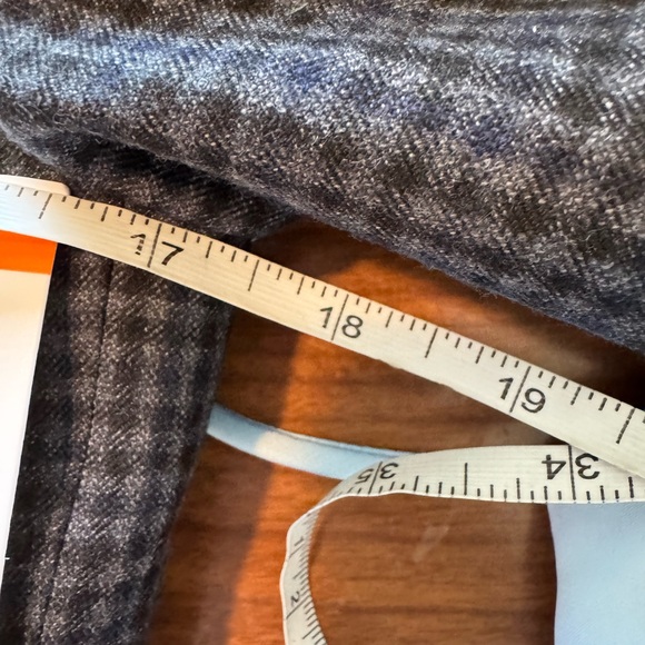 J Crew Thompson Wool Blazer 34R Navy Gingham - Picture 3 of 6